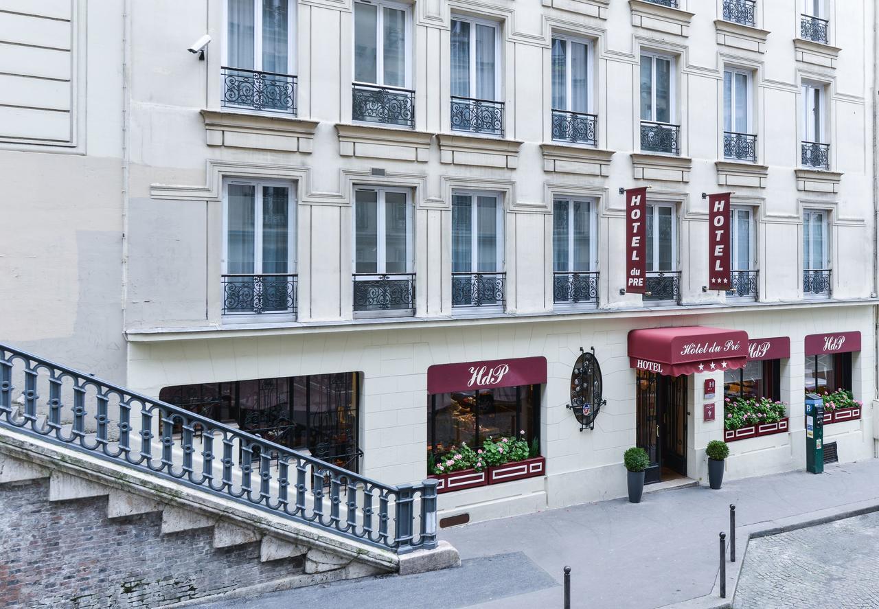 Hotel Du Pre Paris Bagian luar foto